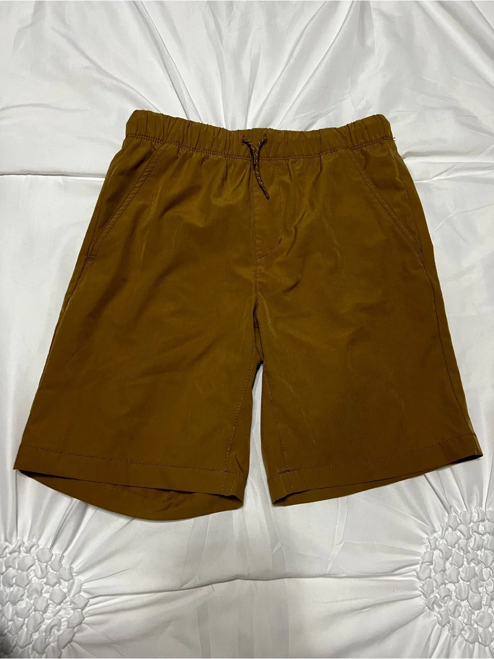 Old Navy Khaki Kids Boys Quick Dry Athletic Shorts • Size XL (14-16)